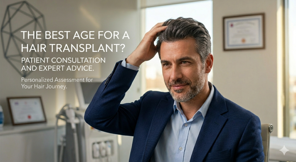 What is the Best Age for a Hair Transplant? Can You Get It Done Too Young?