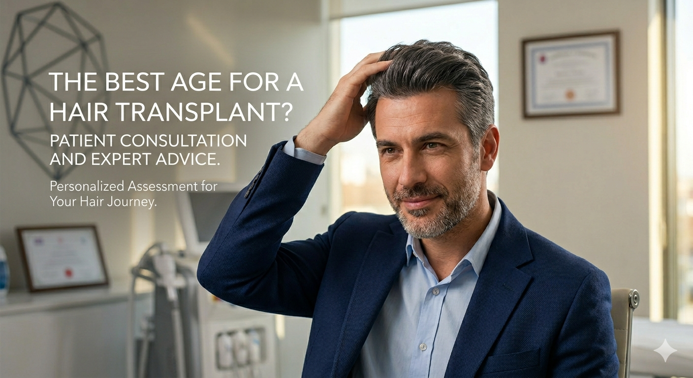 What is the Best Age for a Hair Transplant? Can You Get It Done Too Young?