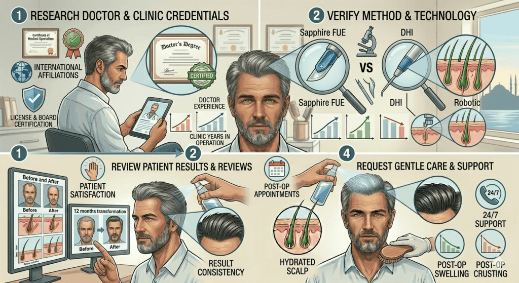 How to Choose the Right Hair Transplant Clinic