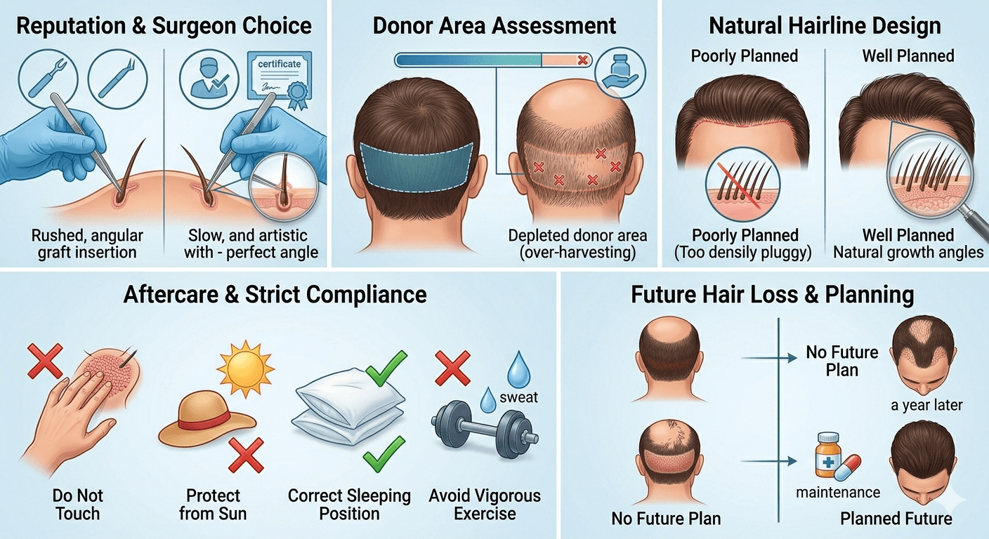 5 Things You Must Know to Avoid Regretting Your Hair Transplant
