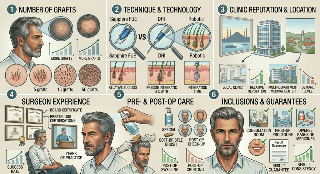 How Much Does a Hair Transplant Cost? Factors That Determine the Price