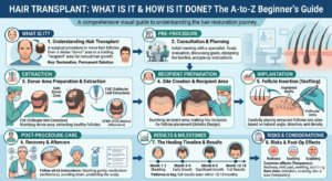 What is a Hair Transplant and How is it Done? The A-to-Z Beginner’s Guide