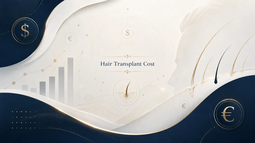 how much does a hair transplant cost? hair transplant cost for men and women explained by top hair transplant clinic Dr. Terziler. Hair transplant cost in all countries (USA, Turkey, Uk, Thailand, Canada, Korea, Dubai etc.) are compared with the determining factors.