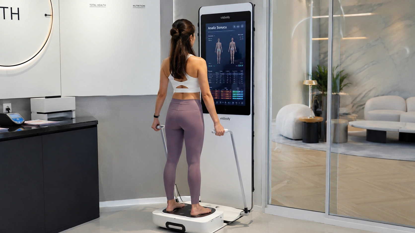 Dr. Terziler Exclusive Clinic İstanbul'da Longevity Reset beslenme programı: klinik beslenme, Visbody 3D v&uuml;cut kompozisyonu analizi, mikrobiyom temelli diyet planı ve sporcu beslenmesi