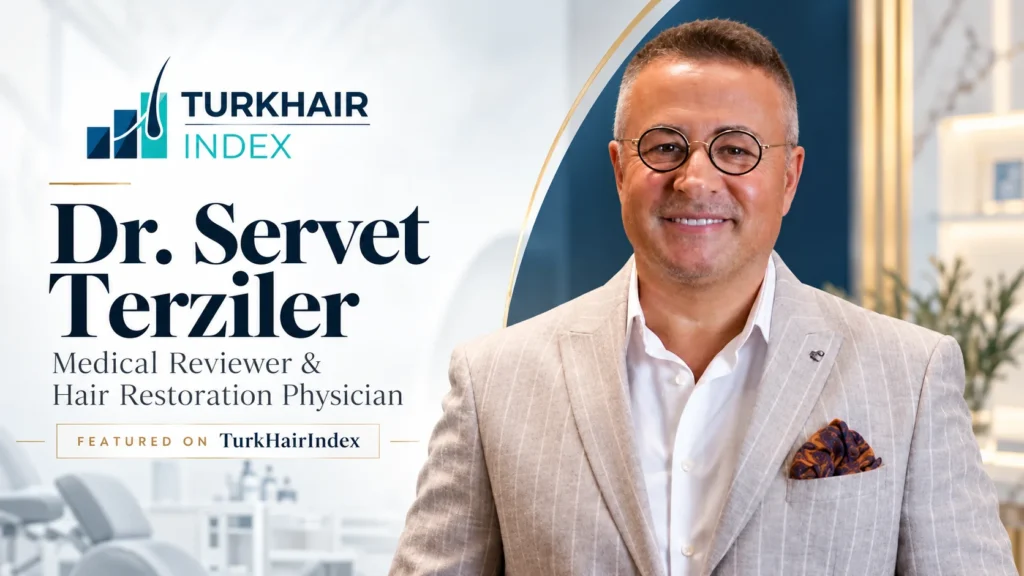 Dr. Servet Terziler hair restoration physician featured on TurkHairIndex